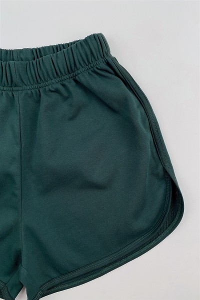 訂做墨綠色跑步運動褲   設計短跑運動短褲  熱身運動褲  運動褲中心  U396 細節-3